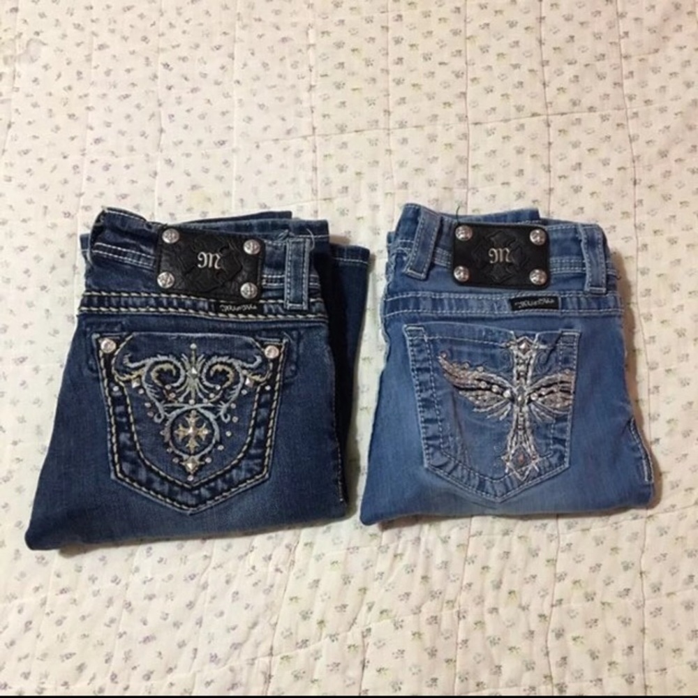 Lot of 2 Miss Me Jeans Size 26